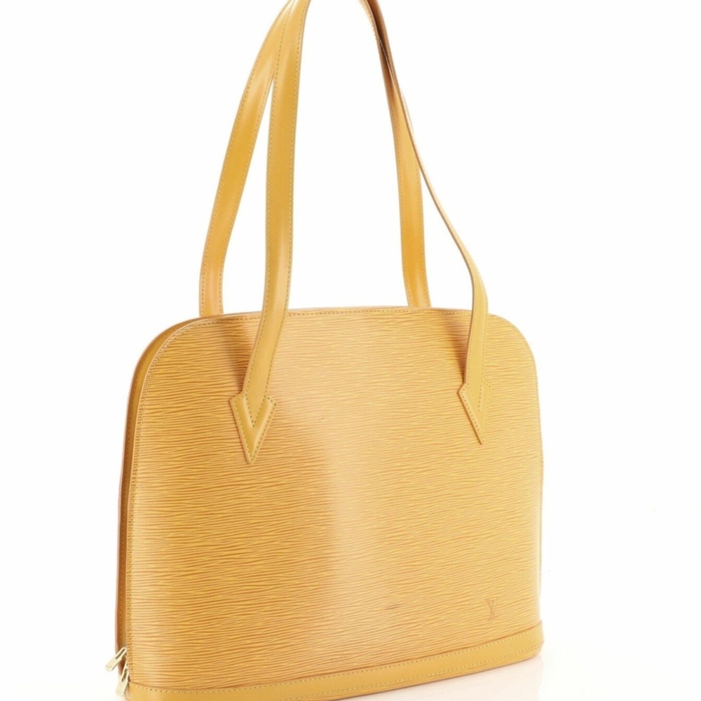 Louis Vuitton Lussac Handbag Epi Leather